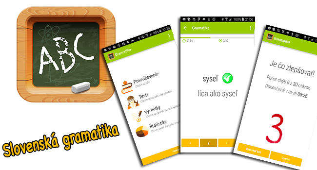 Slovenská gramatika app